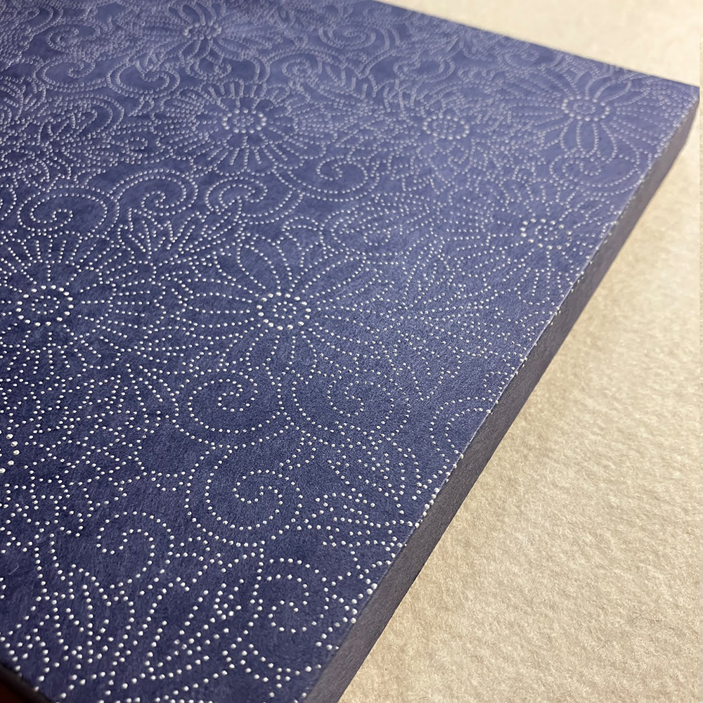 伊勢型紙・花唐草 斜め