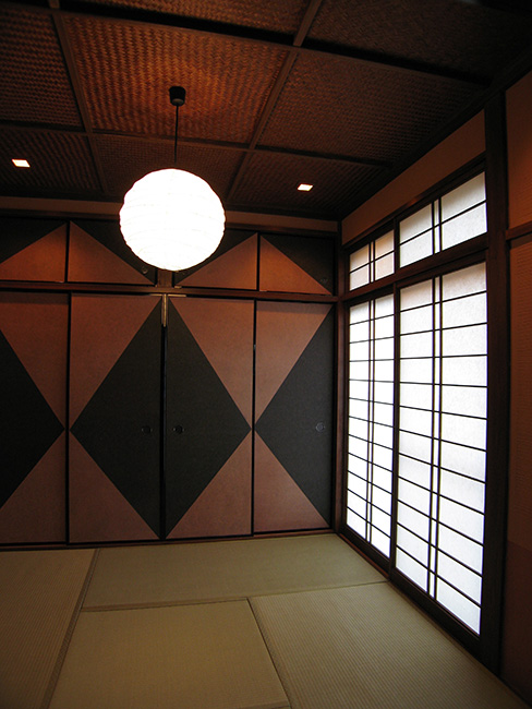 染め楮和紙のふすま