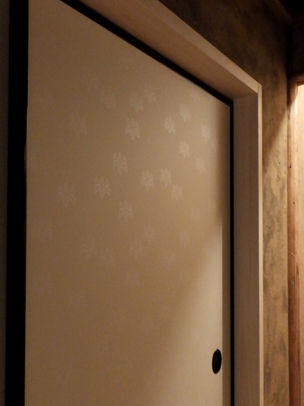 からかみ襖「利休中桐